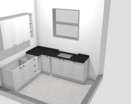 Cozinha Nova Luciane Linha Yara De Luciane Planta 3D Mooble