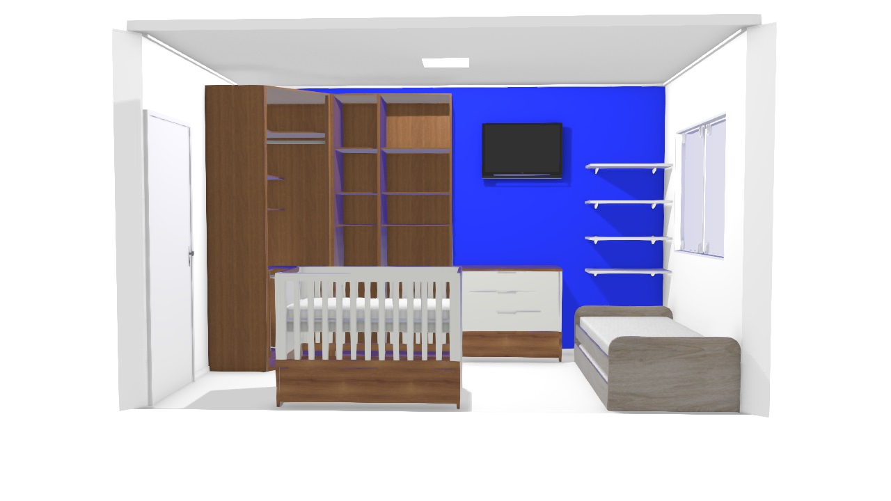 Quarto Arthur E Lorena De Emerson Planta D Mooble