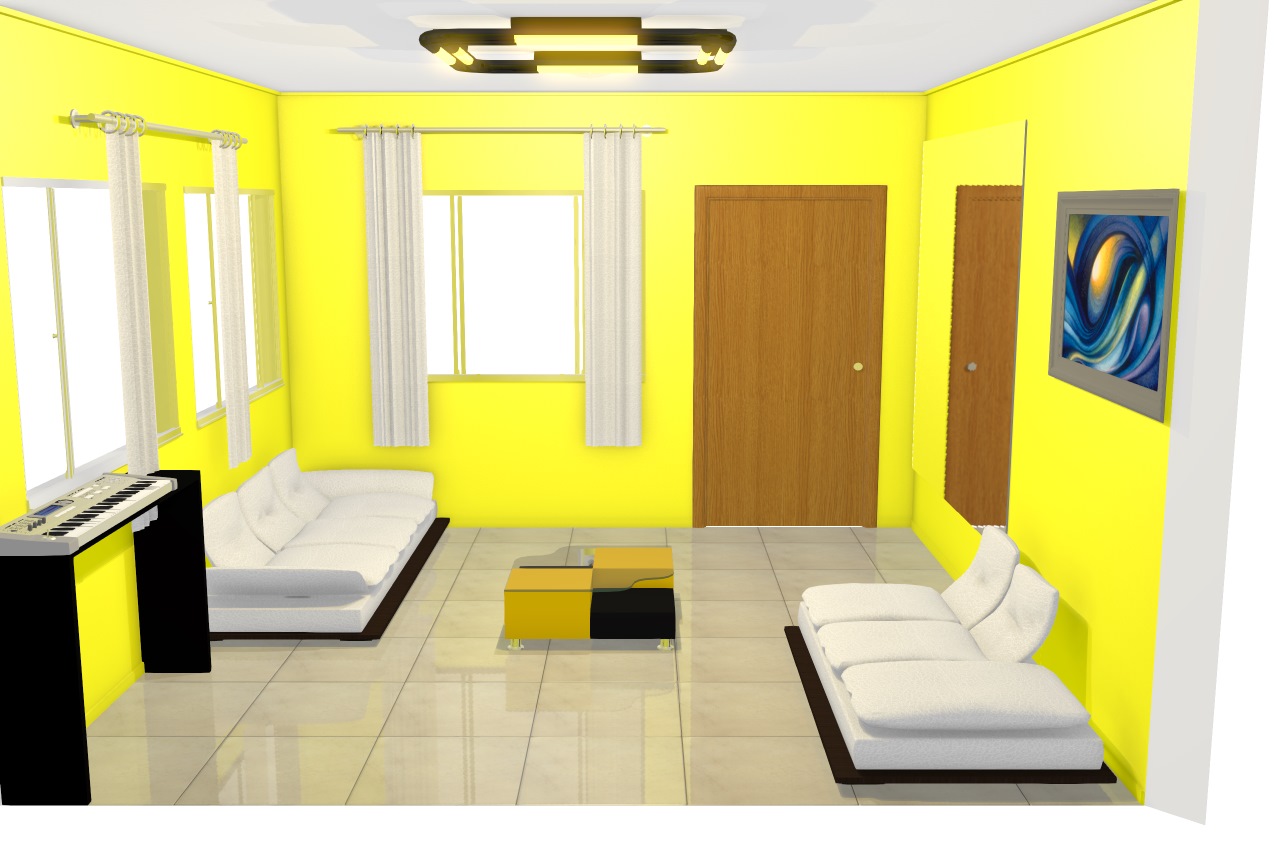 Sala De User Planta 3D Mooble