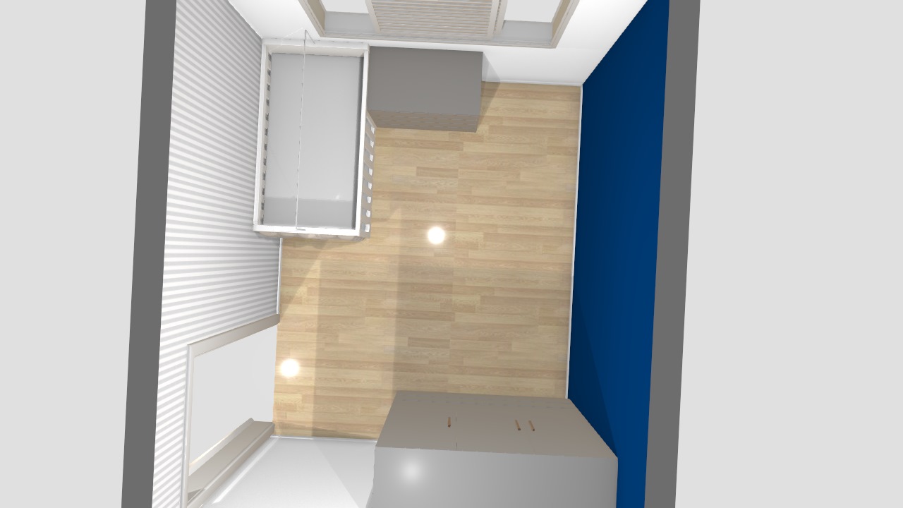 Quarto BBs De Pamela Planta 3D Mooble