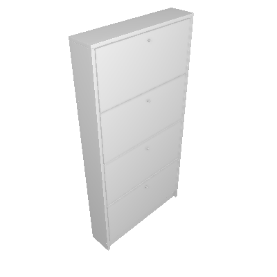 Stow Sapateira Parede 04 Portas (342817)