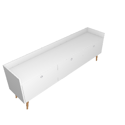 Rack Cadmo Branco 160 cm - Estilare