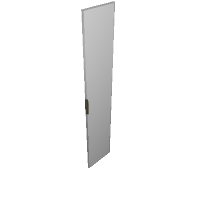 Porta de Alumínio c/ Espelho (A2051)