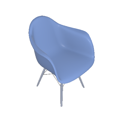 Eames Color Cadeira com Braços (401864)