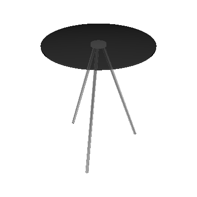 Galáxia Mesa Lateral Redonda 42cm (250690)