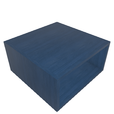 Nicho Retangular Cubo Azul - Bramov Brasil