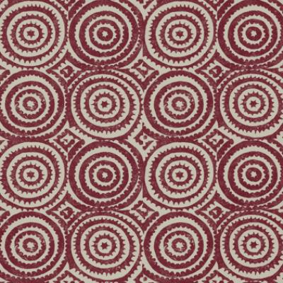 017 - Red Print Fabric