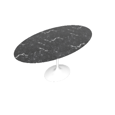 Tulipe Mesa Oval 1.60m x 90cm Pedra (957010703)