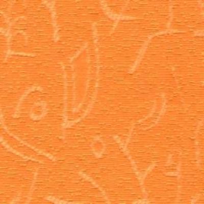 001 - Orange Print Fabric