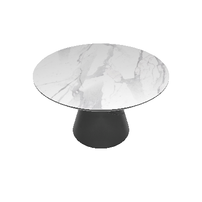 Table de repas ronde 130cm Chromaa