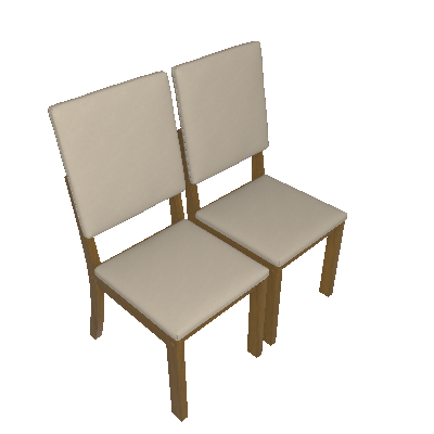Conjunto 02 Cadeiras Milla (S30)