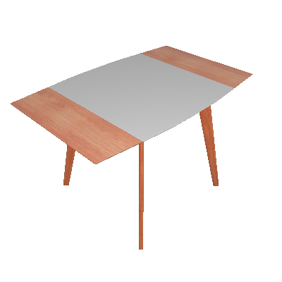 Mesa de Jantar Extensível Bianchini Retangular Branca 124 cm - Mobly