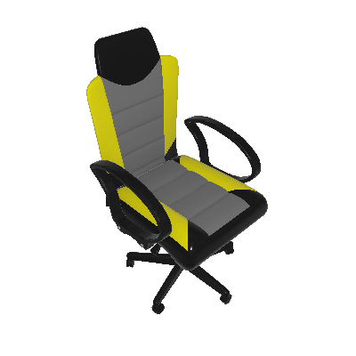 Cadeira Gamer New Amarela - Absolut