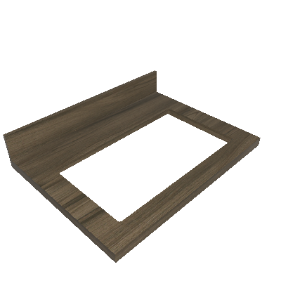 Tapa de madera recta (IT 80 COOKTOP 5B)