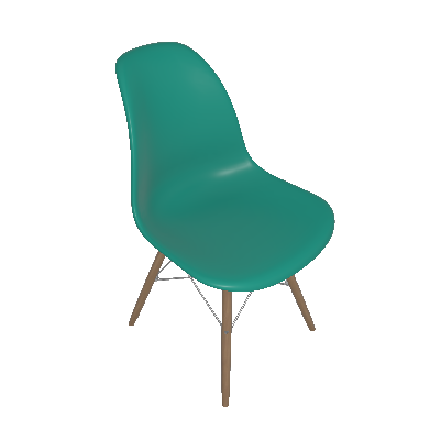 Eames Wood III Cadeira (352741)