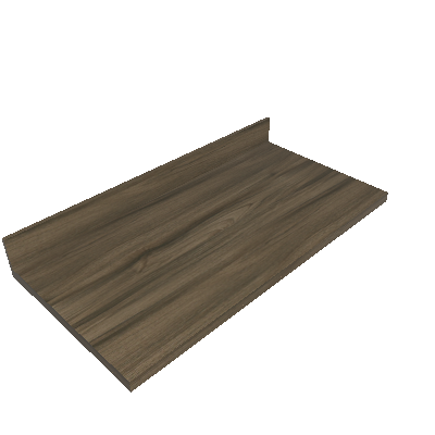 Tapa de madera recta (IT 120)