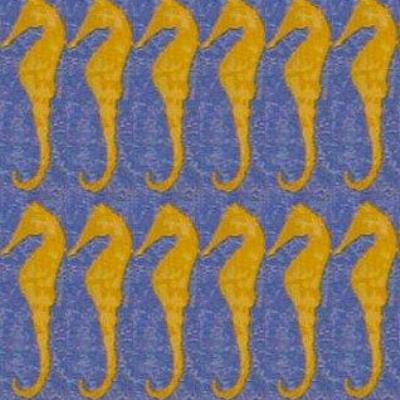 019 - Blue Print Fabric