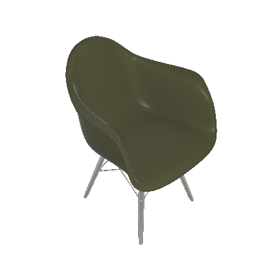 Eames Color Cadeira com Braços (401862)