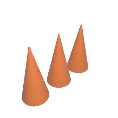 Cones 18cm (G3)