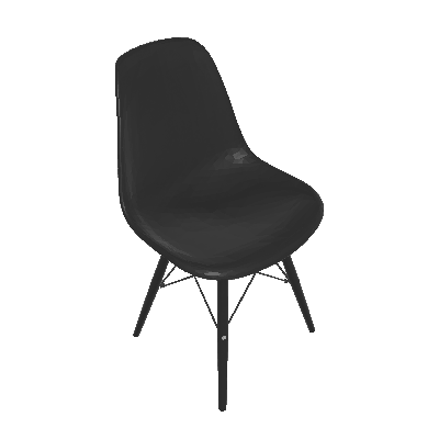 Cadeira Charles Eames II Preta