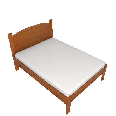 Cama Casal Onix Imbuia - Finestra