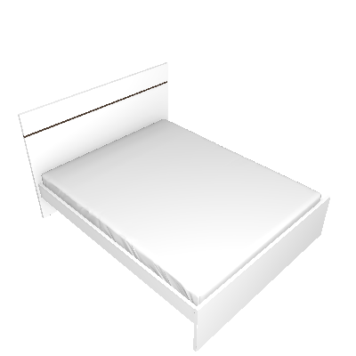 Cama Casal Queen Bella Branco - Belmax