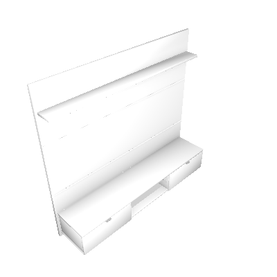 Painel para TV 60 Polegadas Soul 2 GV Branco Acetinado - Imcal