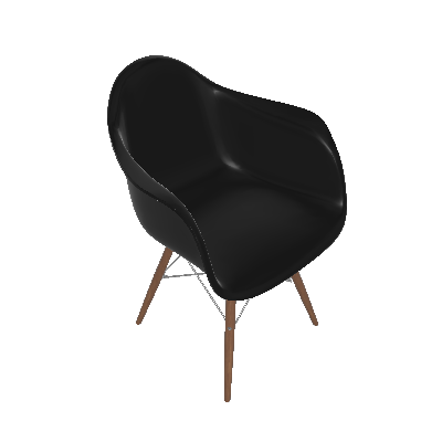 Eames Wodds Cadeira com Braços (345652)