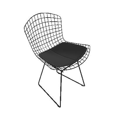 Cadeira com Almofada Bertoia (423327)