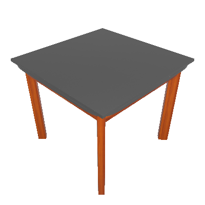 Mesa de Jantar Extensível Retangular Marea Castanho e Grafite 151 cm - Mobly