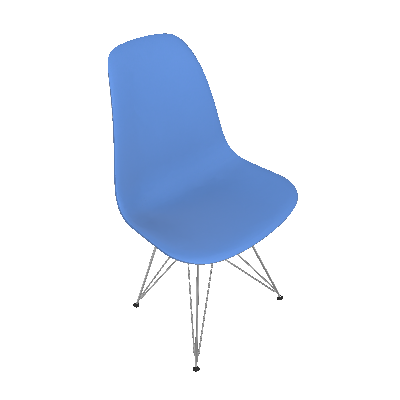 Cadeira Eames I Azul Claro - Or Design