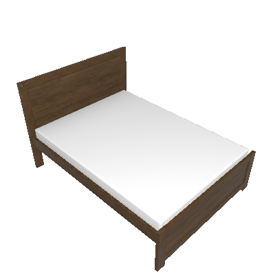 Cama Casal Stillus Imbuia Rustic - Tcil