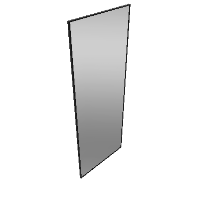 Quadrilátero Espelho 70cm x 1.80m (421691)