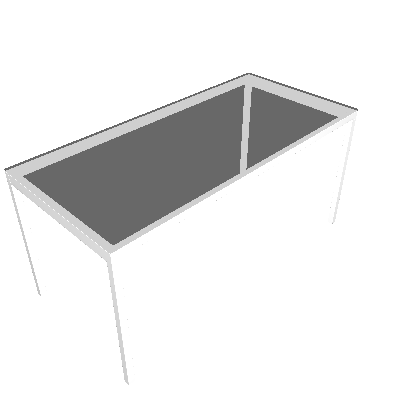 Metric Mesa 1.60m x 75cm Vidro (5997)