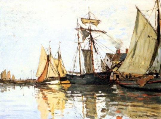 Monet - The Honfleur Port