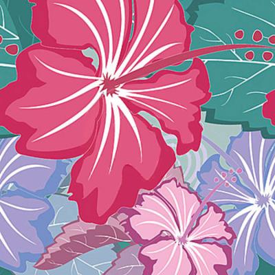 017 - Flowery Fabric