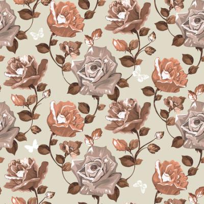 018 - Flowery Fabric