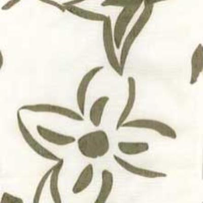 010 - Green Print Fabric