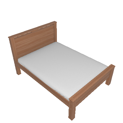 Cama Casal Royal Flex Carvalho e Off White - Lopas