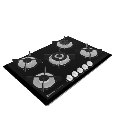 Cooktop a Gás 5 Bocas Prata Home Pro (GC75U)