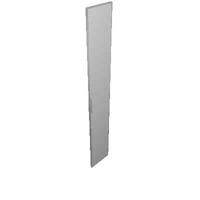 Porta de Alumínio c/ Espelho (A2044)