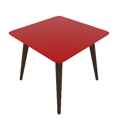 Mesa De Centro Basic Vermelho Maxima - Maxima