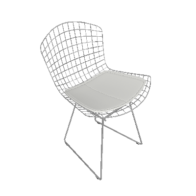 Cadeira com Almofada Bertoia (423329)