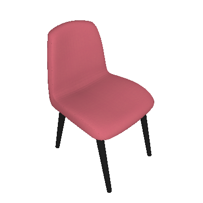 Cadeira de Jantar Eames Palito Coral - Daf