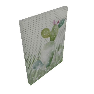 Quadro Decorativo Cacto Verde 30 cm - Mart