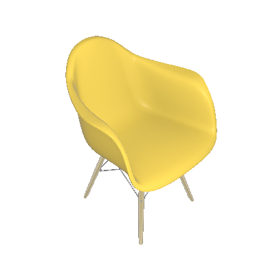 Eames Color Cadeira com Braços (401860)