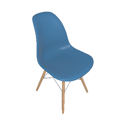 Eames Wood III Cadeira (401869)