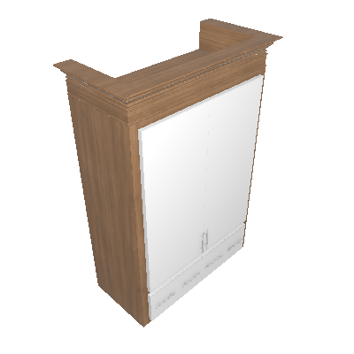 2 Doors 4 Drawers (WADU3042)