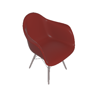 Eames Color Cadeira com Braços (405674)