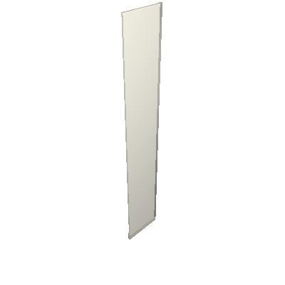 Porta Individual C/ Rodapé 396mm (C40) 